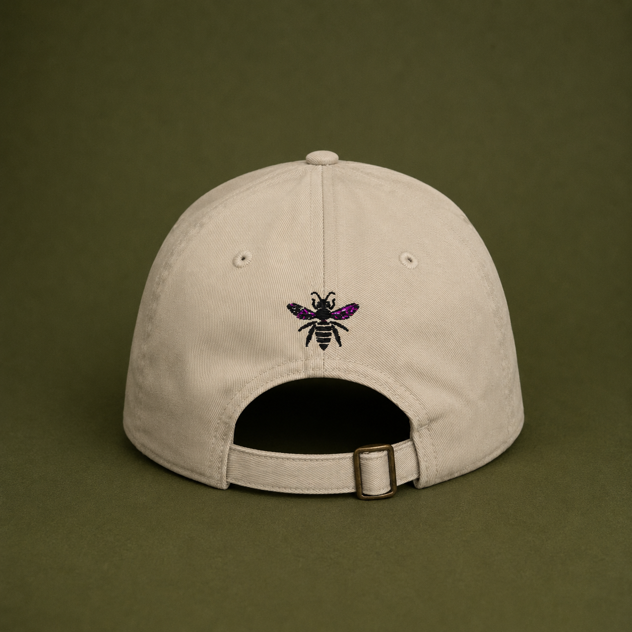 Howdy Honey Black - Organic Cotton Dad Hat