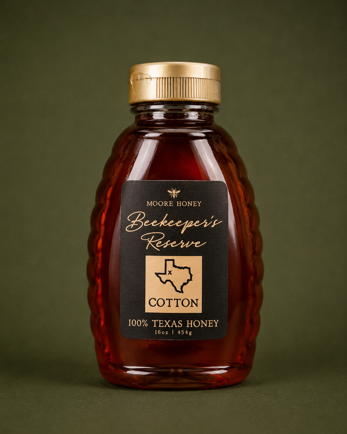 Beekeeper's Reserve Cotton Honey 16oz – Moore Honey